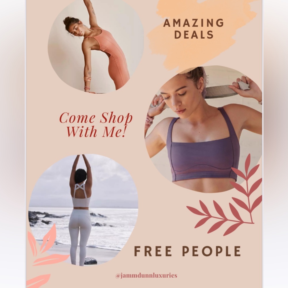 $15+ starts!FREE PEOPLE, AERIE and 80 SKIMS bras! At 4:30 Pm pacific time - Picture 11 of 14